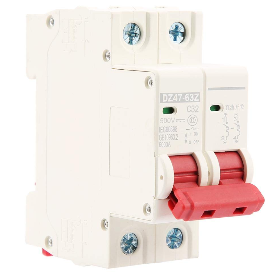 DC MCB 500V 32A 2p